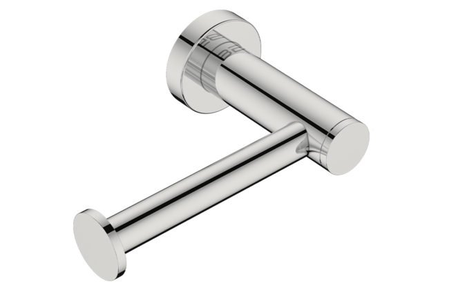 Toilet Paper Holder Left 4607 – Polished Stainless Steel - Bathroom Butler bathroom accessories
