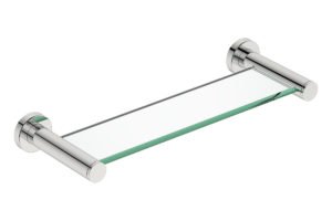 Glass Shelf 330mm 4625 – Polished Stainless Steel - Bathroom Butler bathroom accessories