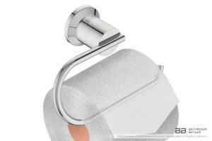 Toilet Paper Holder 5802 showing artists impression with a toilet roll