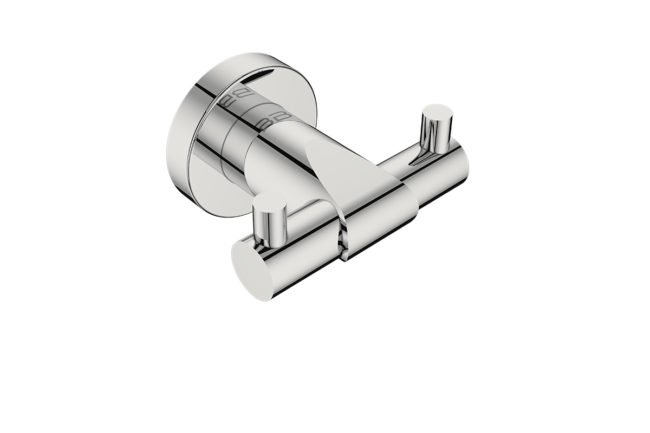 Double Robe Hook 8211 – Polished Stainless Steel - Bathroom Butler bathroom accessories