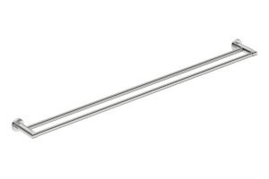 Double Towel Bar 1100mm 8288 - Polished Stainless Steel - Bathroom Butler bathroom accessories