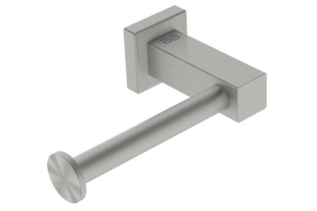 Toilet Paper Holder Left 8507- Brushed Stainless Steel - Bathroom Butler bathroom accessories