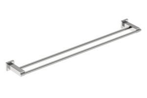 Double Towel Bar 800mm/32inch 8685 - Polished Stainless Steel - Bathroom Butler bathroom accessories