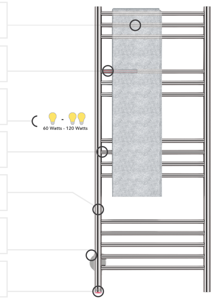 Explore Our Heated Towel Rail Collections Bathroom Butler AU