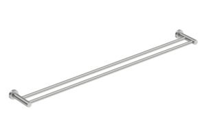Double Towel Bar 1100mm/43inch 4688 - Brushed Stainless Steel - Bathroom Butler bathroom accessories