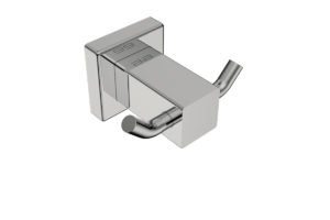 Double Robe Hook 8511 – Polished Stainless Steel - Bathroom Butler bathroom accessories