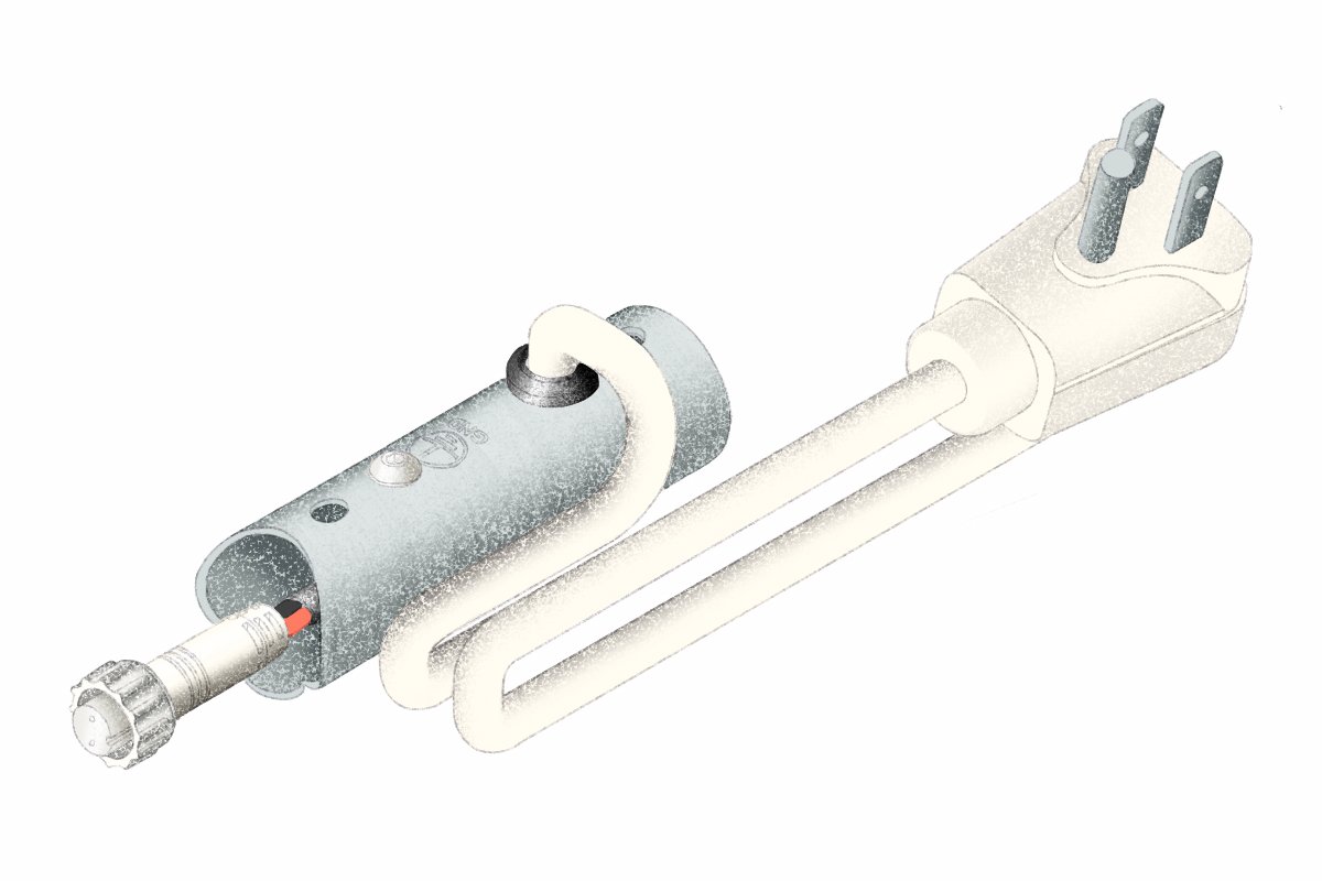 Round Plug-in Kit For Heated Towel Racks -Bathroom Butler US