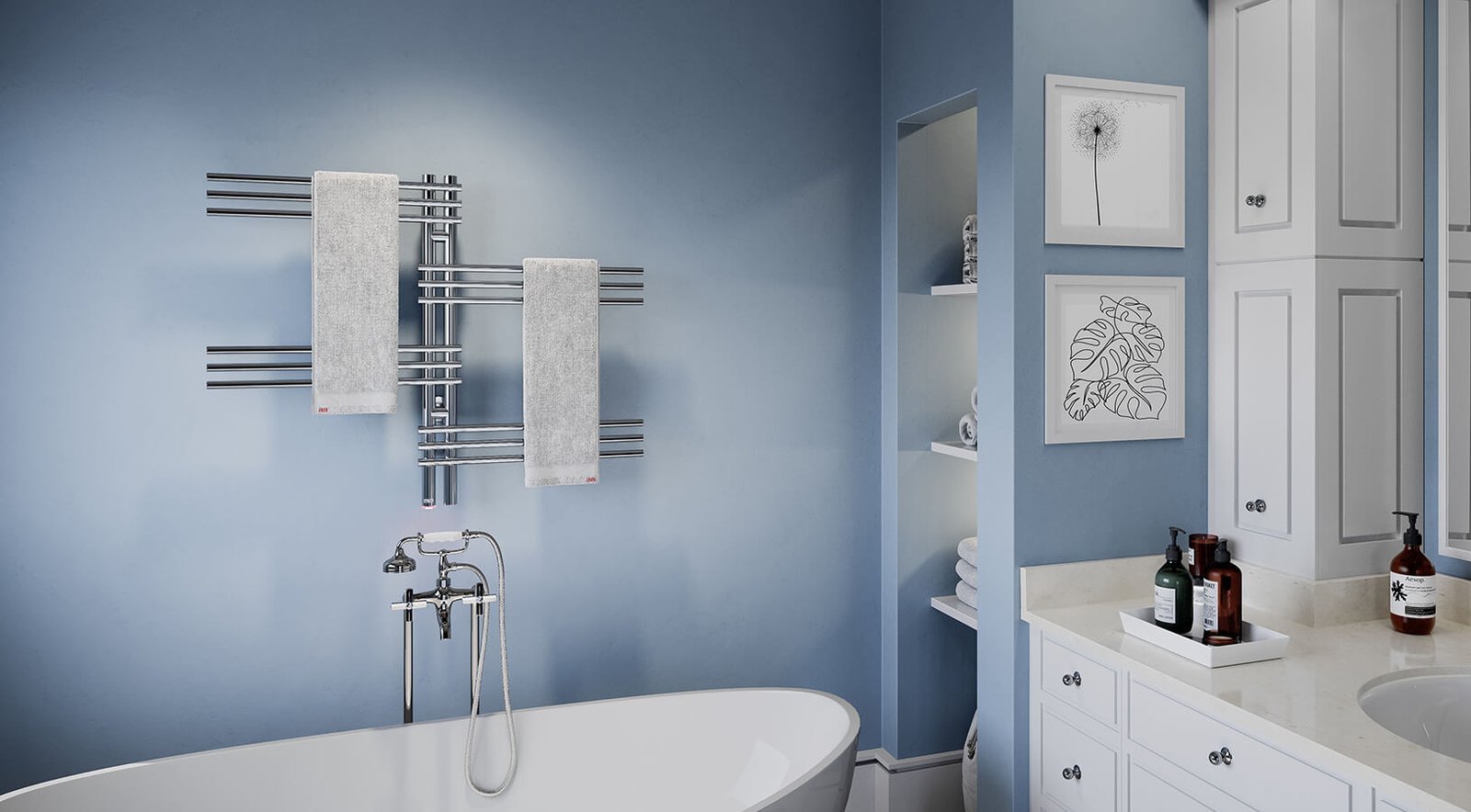 Picture of Guide to Buying a Heated Towel Rack - Bathroom Butler United States