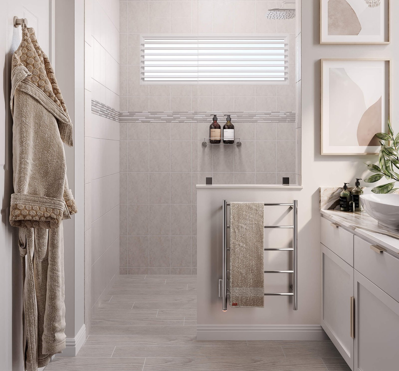 View of Ultimate Guide to Heated Towel Racks | Bathroom Butler