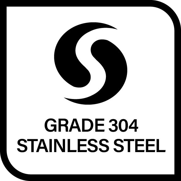 Grade 304 stainless steel
