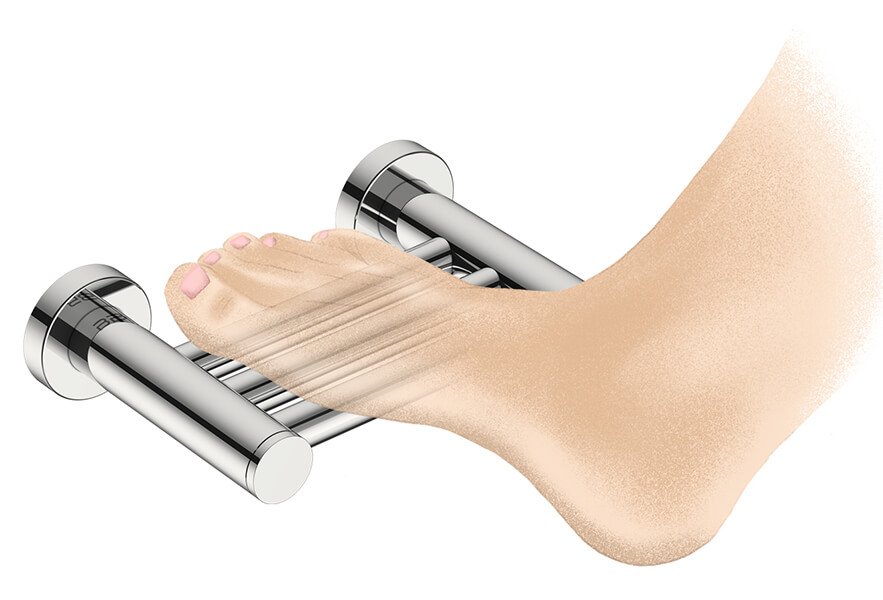 Shower Foot Rest from 4600 Series Bathroom Accessories