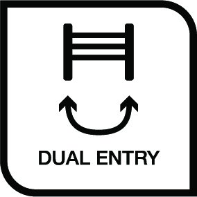 Bathroom Butler Dual Entry