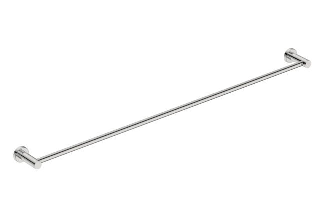 Single Towel Bar 1100mm/43inch 4678 - Polished Stainless Steel - Bathroom Butler bathroom accessories