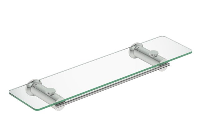 Glass Shelf 500mm 5825 – Polished Stainless Steel - Bathroom Butler bathroom accessories
