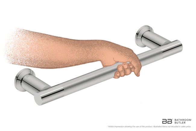 Garb Handle 9155 showing artists impression of a hand holding on