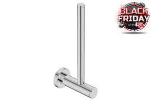 Black Friday - Toilet Paper Holder Spare 4604 – Polished Stainless Steel - Bathroom Butler bathroom accessories