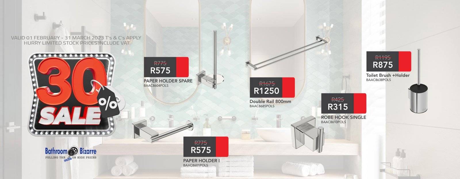 Latest Bathroom Butler Promotions - Bathroom Butler SA
