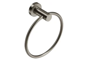 4640 Towel Ring in Brushed Graphite